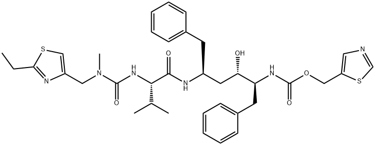 Ritonavir EP Impurity I Structure