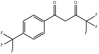 4,4,4-三氟-1-(4-(三氟甲基)苯基)丁烷-1,3-二酮, 165328-10-9, 结构式