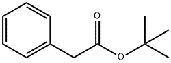ベンゼン酢酸tert-ブチル 化学構造式