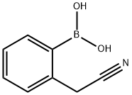 [2-(CYANOMETHYL)PHENYL]BORONIC ACID Structure