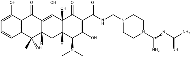 胍甲环素,16545-11-2,结构式