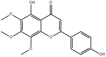 5,4''-DIHYDROXY-6,7,8-TRIMETHOXYFLAVONE Structure