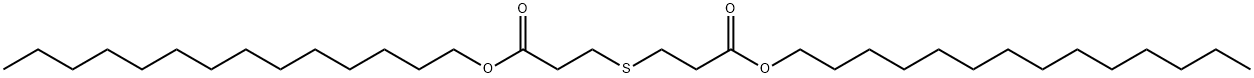 3,3’-硫代双丙酸二(十四烷醇)酯, 16545-54-3, 结构式