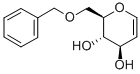1,5-脱水-2-脱氧-6-O-(苯基甲基)-D-阿拉伯-己-1-烯糖,165524-85-6,结构式