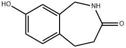 8-羟基-4,5-二氢-1H-苯并[C]氮杂卓-3(2H)-酮, 165530-14-3, 结构式