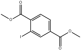 ヨードテレフタル酸ジメチル 化学構造式
