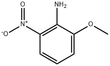 2-メトキシ-6-ニトロアニリン 化学構造式