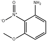 2-硝基-3-甲氧基苯胺, 16554-47-5, 结构式