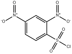 2,4-DINITROBENZENESULFONYL CHLORIDE Structure