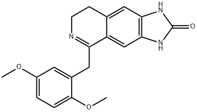 2H-Imidazo[4,5-g]isoquinolin-2-one,  5-[(2,5-dimethoxyphenyl)methyl]-1,3,7,8-tetrahydro-|