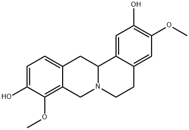 3,9-Dimethoxy-5,8,13,13a-tetrahydro-6H-isoquino[3,2-a]isoquinoline-2,10-diol Structure