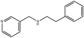 2-PHENYL-N-(PYRIDIN-3-YLMETHYL)ETHANAMINE Structure