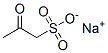 sodium 2-oxopropanesulphonate 结构式