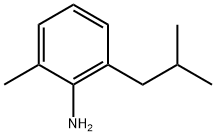 2-异丁基-6-甲基苯胺 结构式