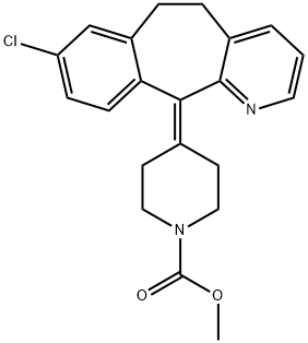 デスロラタジンN-カルボン酸メチルエステル 化学構造式