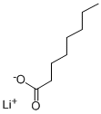 辛酸锂, 16577-52-9, 结构式