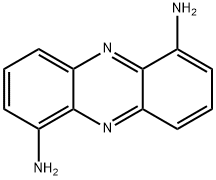 1,6-Diaminophenazine 结构式