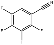 2,3,4,5-テトラフルオロベンゾニトリル 化学構造式