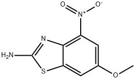 Benzothiazole, 2-amino-6-methoxy-4-nitro- (8CI)|