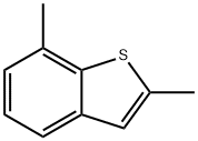 2,7-Dimethylbenzo[b]thiophene Struktur