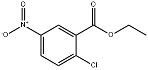 2-クロロ-5-ニトロ安息香酸エチル 塩化物 化学構造式