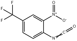 2-硝基-4-(三氟甲基)异氰酸苯酯 结构式