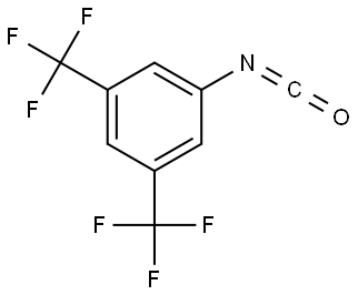 3,5-BIS(TRIFLUOROMETHYL)PHENYL ISOCYANATE Structure