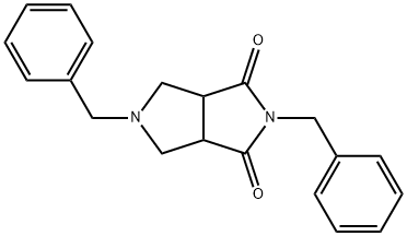 2,5-Dibenzyltetrahydropyrrolo[3,4-c]pyrrole-1,3-dione Structure