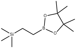 2-三甲基硅基-1-乙基硼酸频哪醇酯 结构式