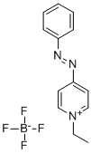 1-Ethyl-4-(phenylazo)-pyridinium tetrafluoroborate Struktur