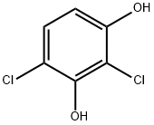2,4-ジクロロレゾルシノール 化学構造式