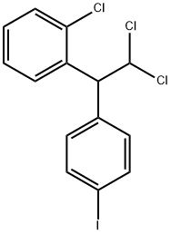 1-(2-chlorophenyl)-1-(4-iodophenyl)-2,2-dichloroethane Structure