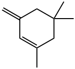 1,5,5-三甲基L-3-亚甲基-1-环己烯, 16609-28-2, 结构式