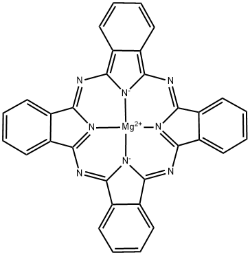 酞菁镁,1661-03-6,结构式