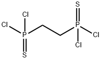 1,2-BIS(DICHLOROTHIOPHOSPHONYL)ETHANE Struktur