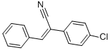 Α-(4-氯苯基)肉桂腈/苯乙烯基腈, 16610-81-4, 结构式