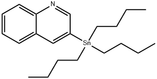 3-(tributylstannyl)quinoline Struktur