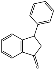 3-苯基-1-茚酮 结构式
