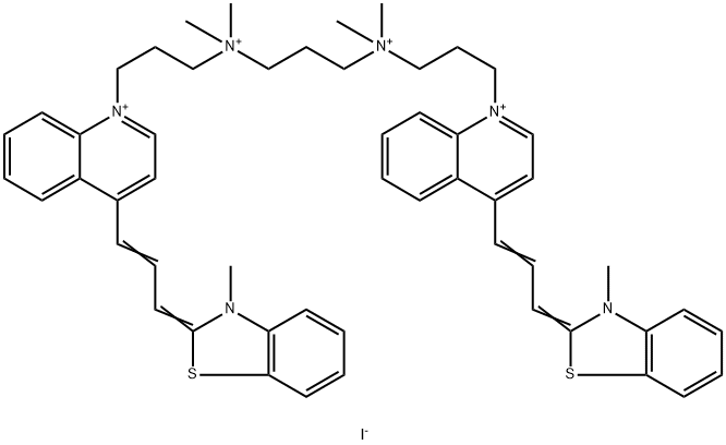TOTO-3 化学構造式