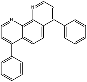 4,7-二苯基-1,10-菲罗啉,1662-01-7,结构式