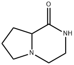 HEXAHYDRO-PYRROLO[1,2-A]PYRAZIN-1-ONE Struktur