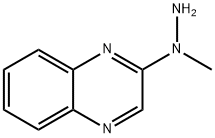 2-(1-METHYLHYDRAZINO)QUINOXALINE 化学構造式