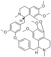 6,6',7,7',12-ペンタメトキシ-2,2'-ジメチルタリダサン 化学構造式