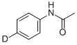 アセトアニリド-4-D1 化学構造式