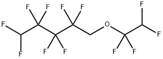 1H,1H,5H-Perfluoropentyl-1,1,2,2-tetrafluoroethylether Struktur