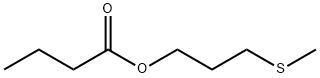 3-甲硫基丙醇丁酸酯, 16630-60-7, 结构式