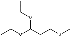 1,1-diethoxy-3-(methylthio)propane Struktur