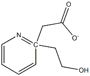 2-吡啶-2-基乙基乙酸酯,16632-09-0,结构式