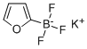 フラン-2-イルトリフルオロほう酸カリウム 化学構造式