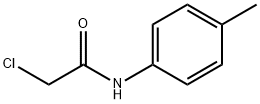 2-氯-N-(4-甲基苯基)乙酰胺, 16634-82-5, 结构式